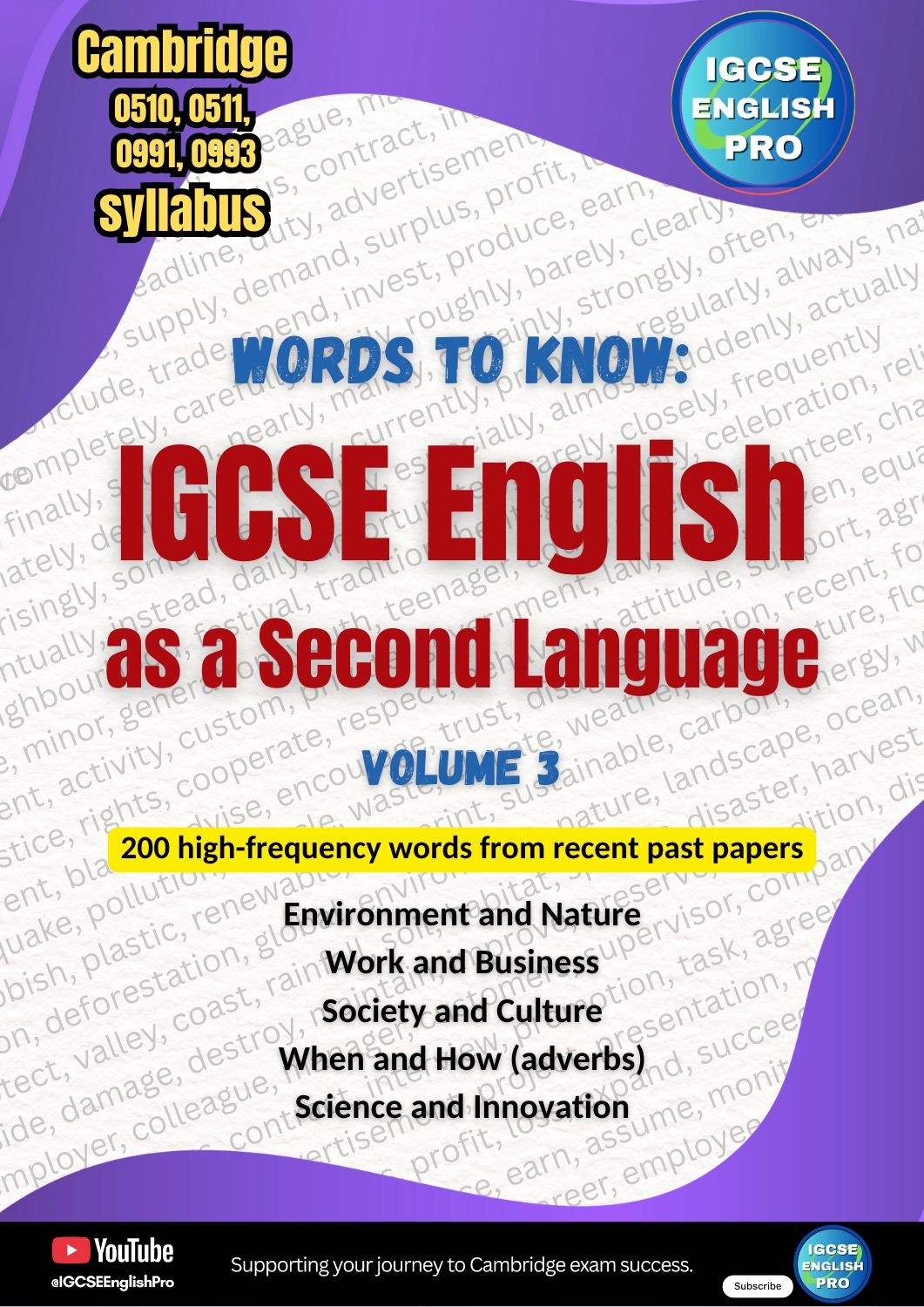 Words to Know Volume 3
